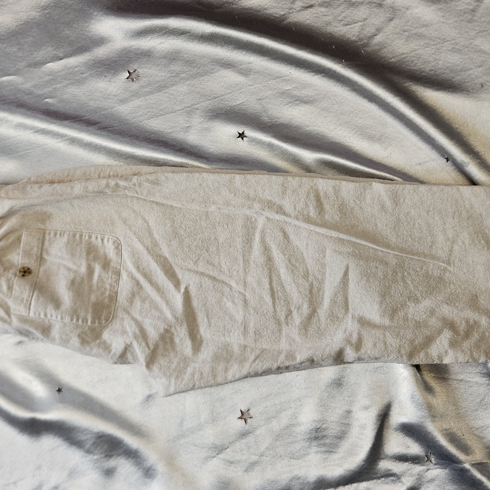 Talbots Cream Chinos Classic Straight-Leg - Picture 2 of 7